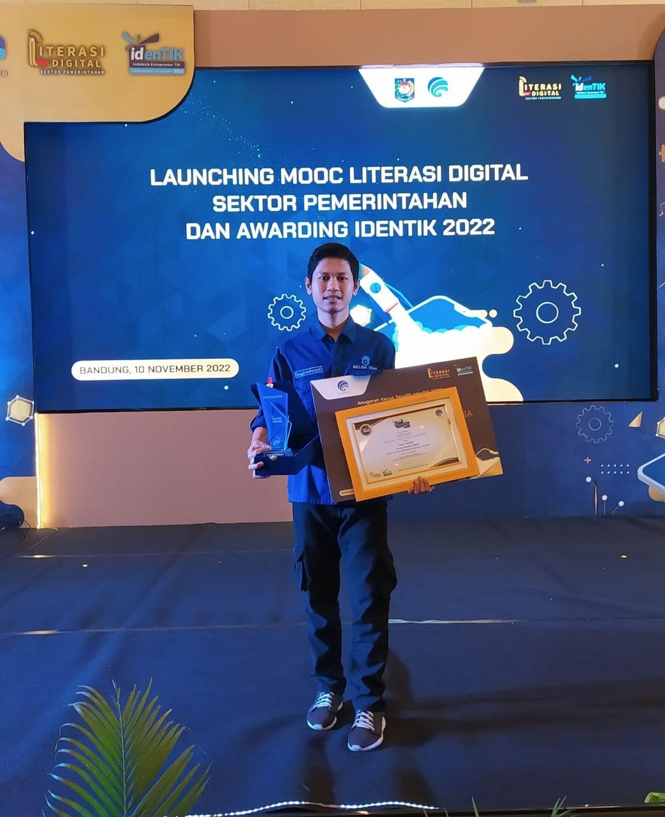 INCLUDE Technology Raih Juara 1 Indonesia Entrepreneur TIK (IdenTIK) 2022